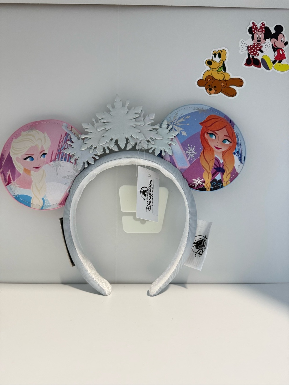 Disney Loungefly Frozen Elsa & Anna Snowflake Ears Headband